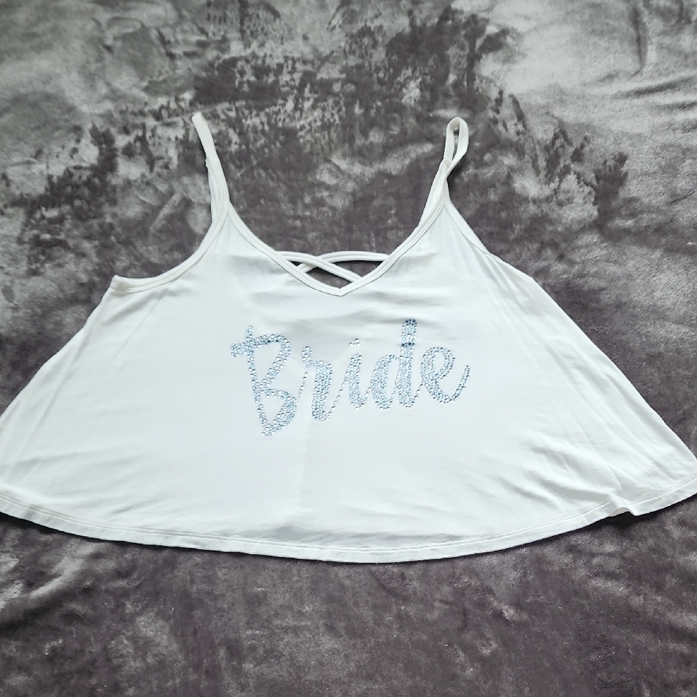 Victoria Secret White Bride Tank Top